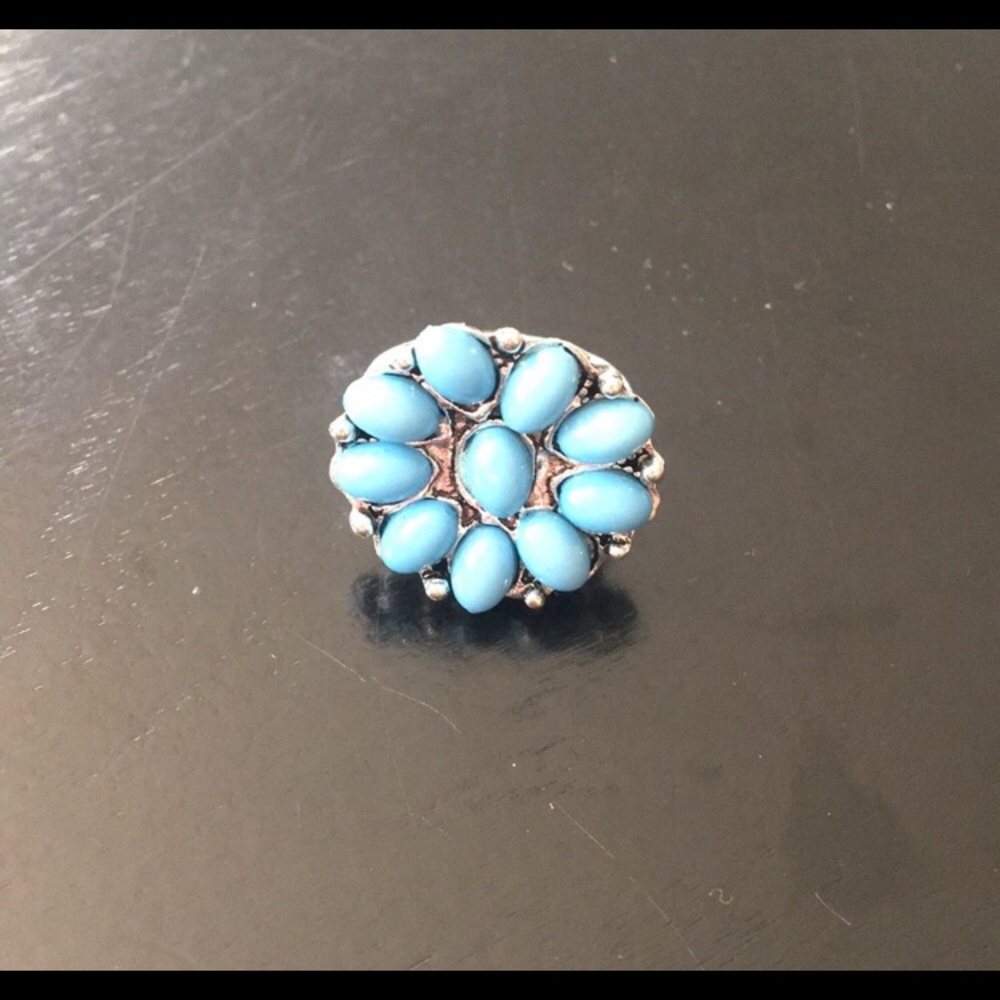 Boho Flower ring - Picture 2 of 2